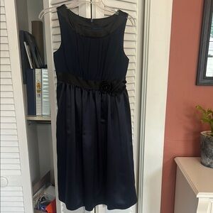 Max & Cleo Black Sleeveless Midi Sundress